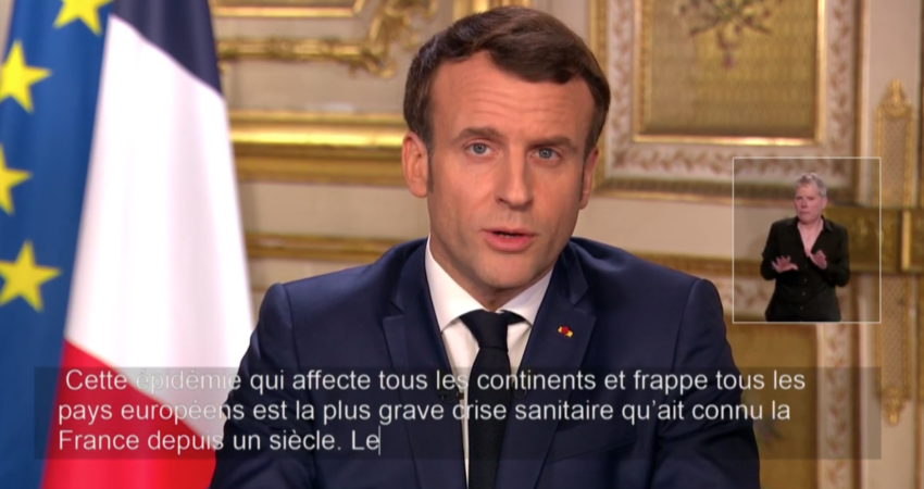 Sous-titrage De L'allocution Présidentielle