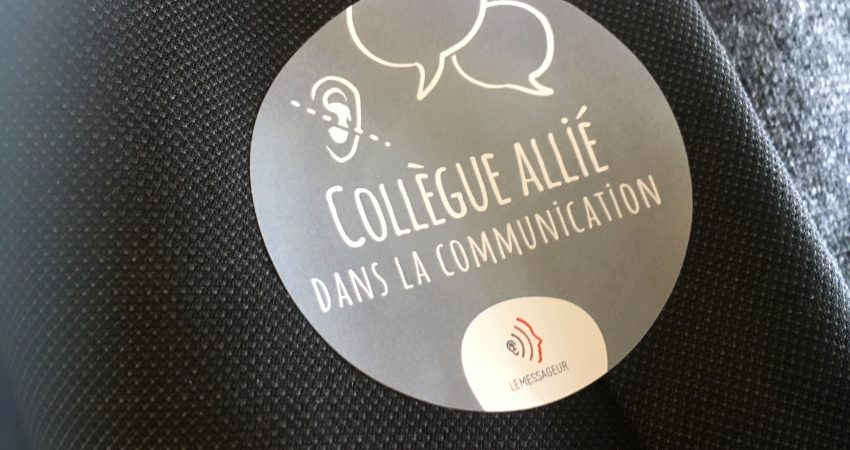 Collegue Allie Dans La Communication