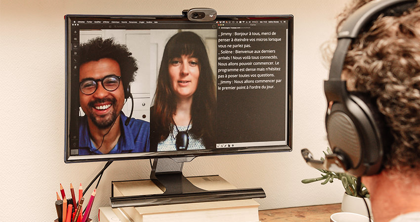 Le Messageur Réalise Le Sous-titrage De Vos événements Digitaux, Réunions Et Webinaires En Visioconférence