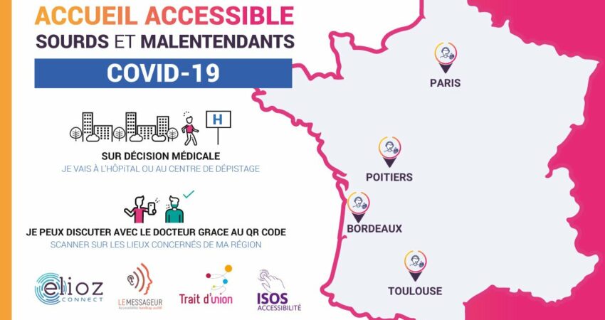 Elioz Connect Mis à Disposition Des Hôpitaux De Toulouse, Poitiers, Paris Et Bordeaux Pour Rendre Accessible L'accueil Des Patients Sourds Et Malentendants