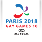 Logo Gay Games Paris 2018