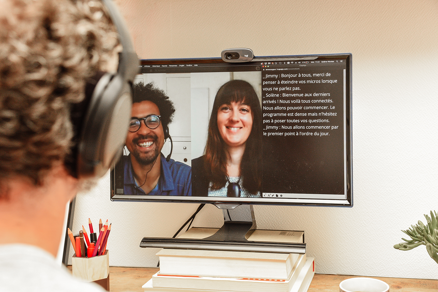 sous-titrage en temps réel de réunions en visioconférences ou de webinaires