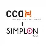 Logo Appel à Projets CCAH + Simplon