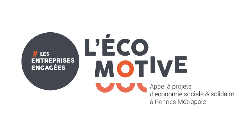 Logo De L'écomotive, Appel à Projets ESS De Rennes Métropole Dont Le Messageur Est Lauréat En 2020