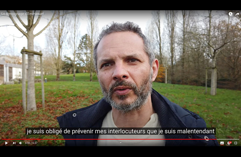Témoignage d'Emmanuel sur son adaptation de poste de travail par Le Messageur