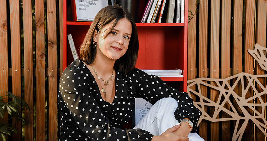 Léa Morice, Chargée De Communication En Alternance à La Scop Le Messageur