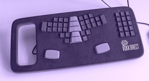Le clavier vélotype de Voxa Direct