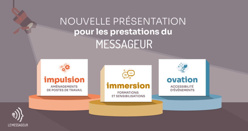 3 Gammes De Services : Impulsion, Immersion, Ovation