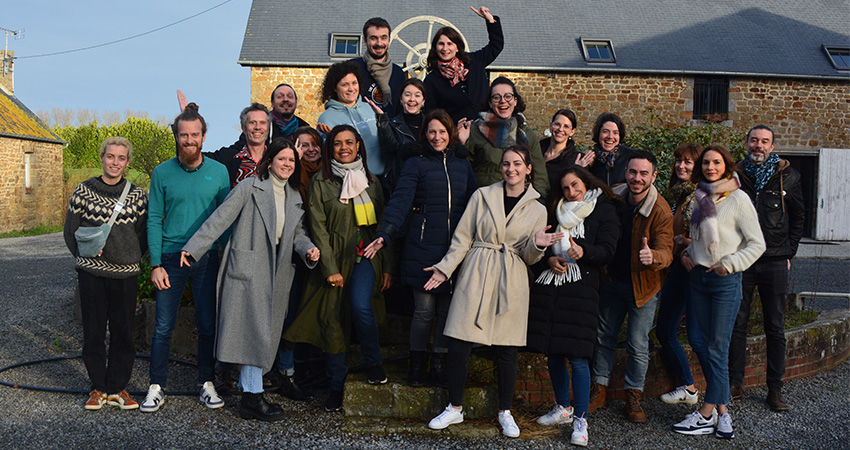 Les Messageurs Au Mont Saint Michel